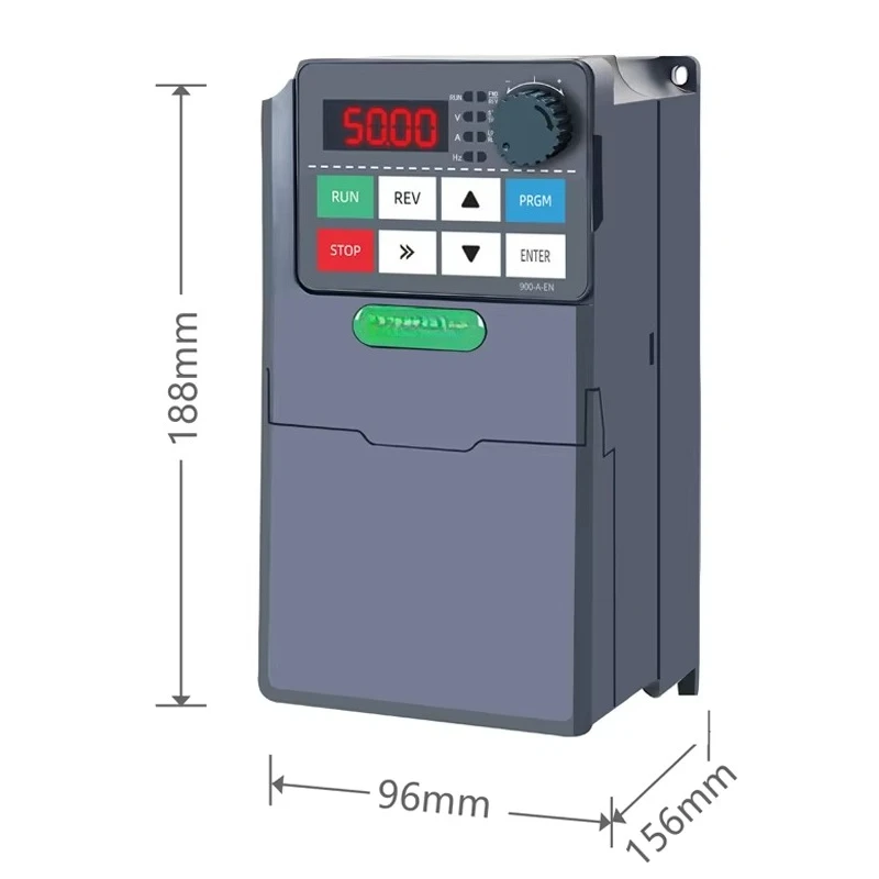 5.5KW 7.5KW 11KW VFD Frequency Converter Three Phase 380V Water Pump Controller for Water Pump and Compressor