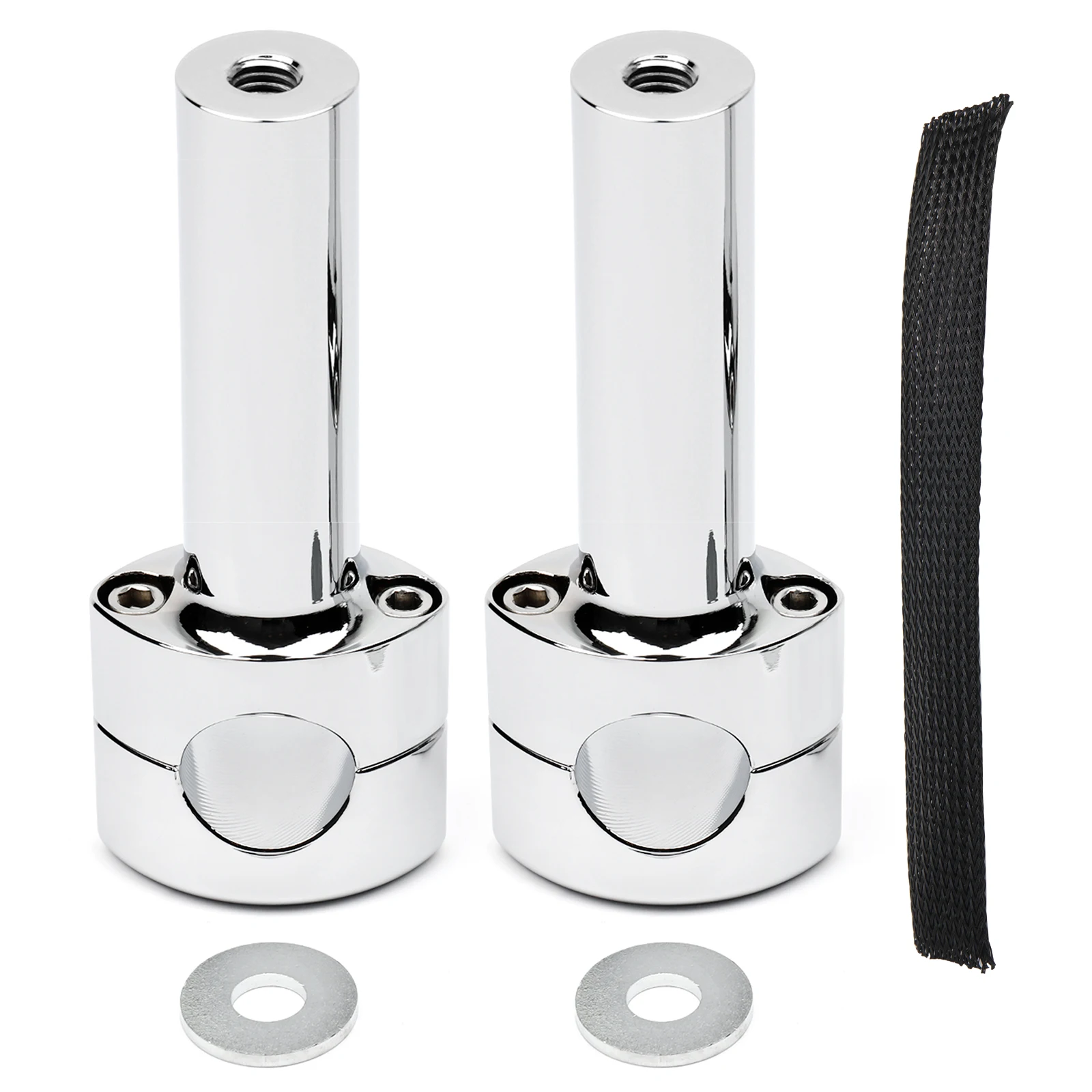 

6" Rise 1.25" Clamp Handlebar Riser for Harley Softail Dyna Sportster Road Glide Road King