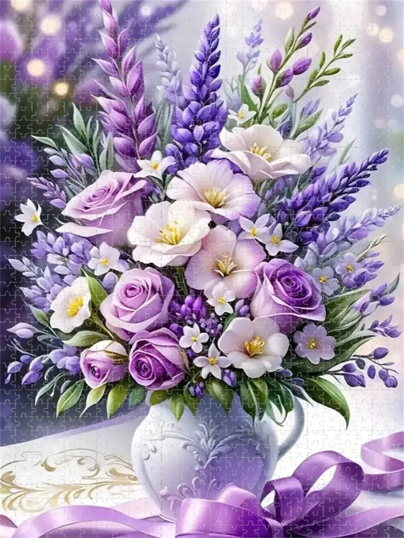 

1000pcs Large Snowy Mountain And Lake Jigsaw Puzzle - Beautiful Landscape Puzzle for Adults, Family Fun Activity, Home Decorat