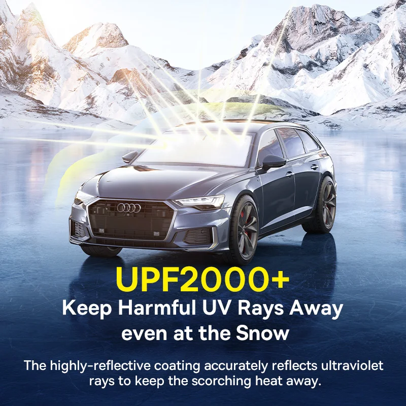 Baseus DT1 Car Sunshade Windshield Cover Folding Car Front Window UV Sun Protection for Summer Sun Shade Curtain Protector