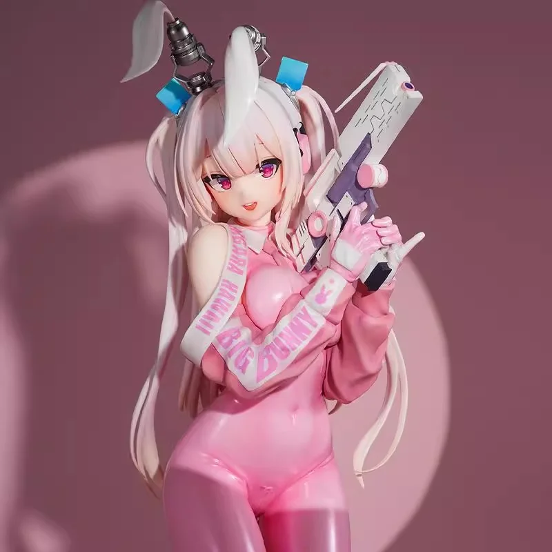 

Premium Version Superbunny Action Figures Cute Pink Cute Girl Anime Model Collection Desktop Ornament Fashion Trend Gift