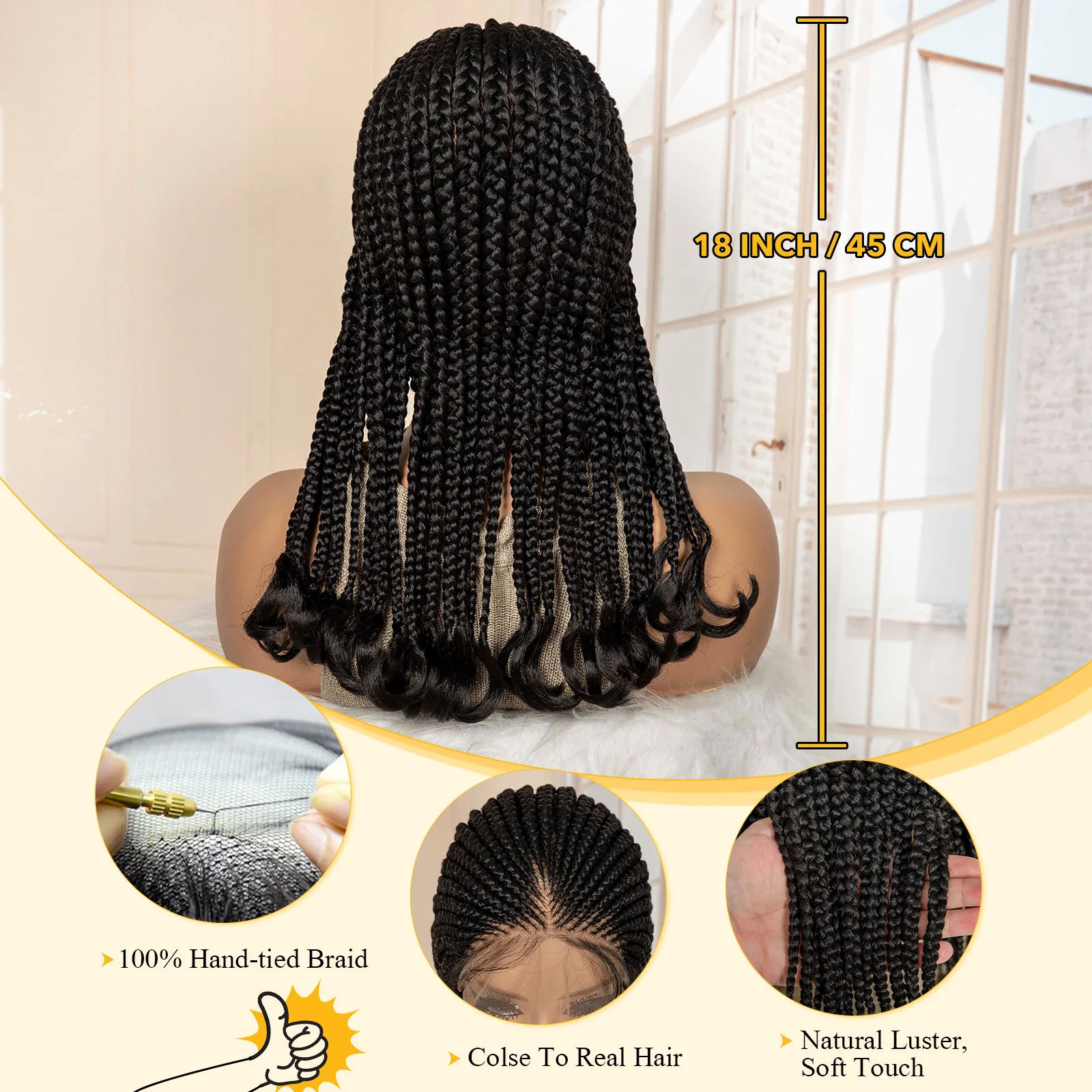Thumbnail 2 - #30 Ranked Lace Braided Wigs Picks in 2026