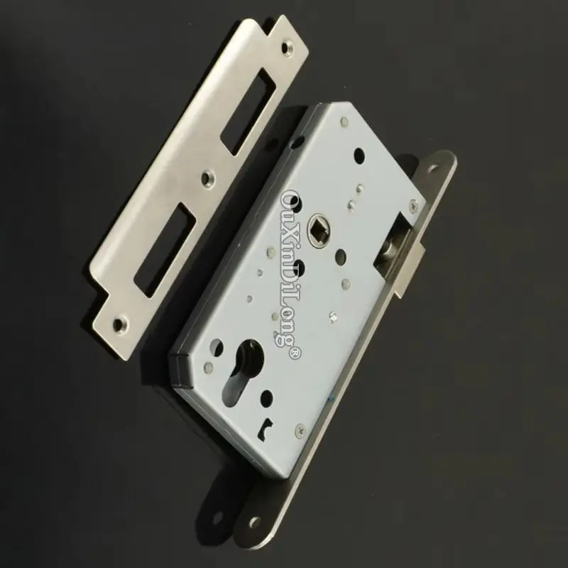 

Brand New 1PCS 5572/7255 European Mortise Door Lock body Gate Room Security Anti-theft Door Lockbody Double Tongue Repair Parts