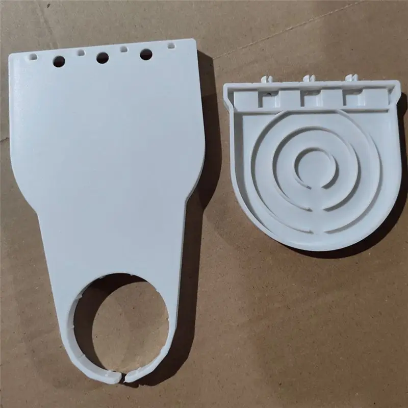 ABGE-12Pcs Cup Holder Anti-Overflow Laundry Detergent Cup Holder Folding Bracket Seamless Hook