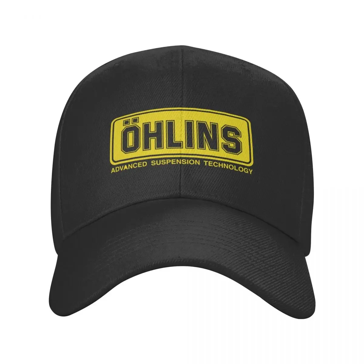 Ohlins Shock Logo Pocket Baseball Cap Hat Man Luxury Luxury Hat Anime Big Size Hat Boy Child Women's