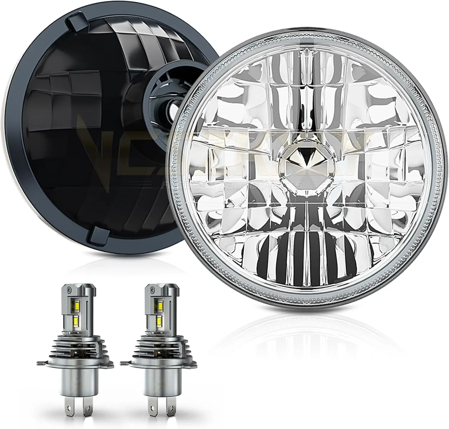 

2025 New 7 Inch Led Headlights Compatible for 2003 2004 2005 2006 2007 2008 2009 Hummer H2 Headlights High Low Beam, DOT Approve