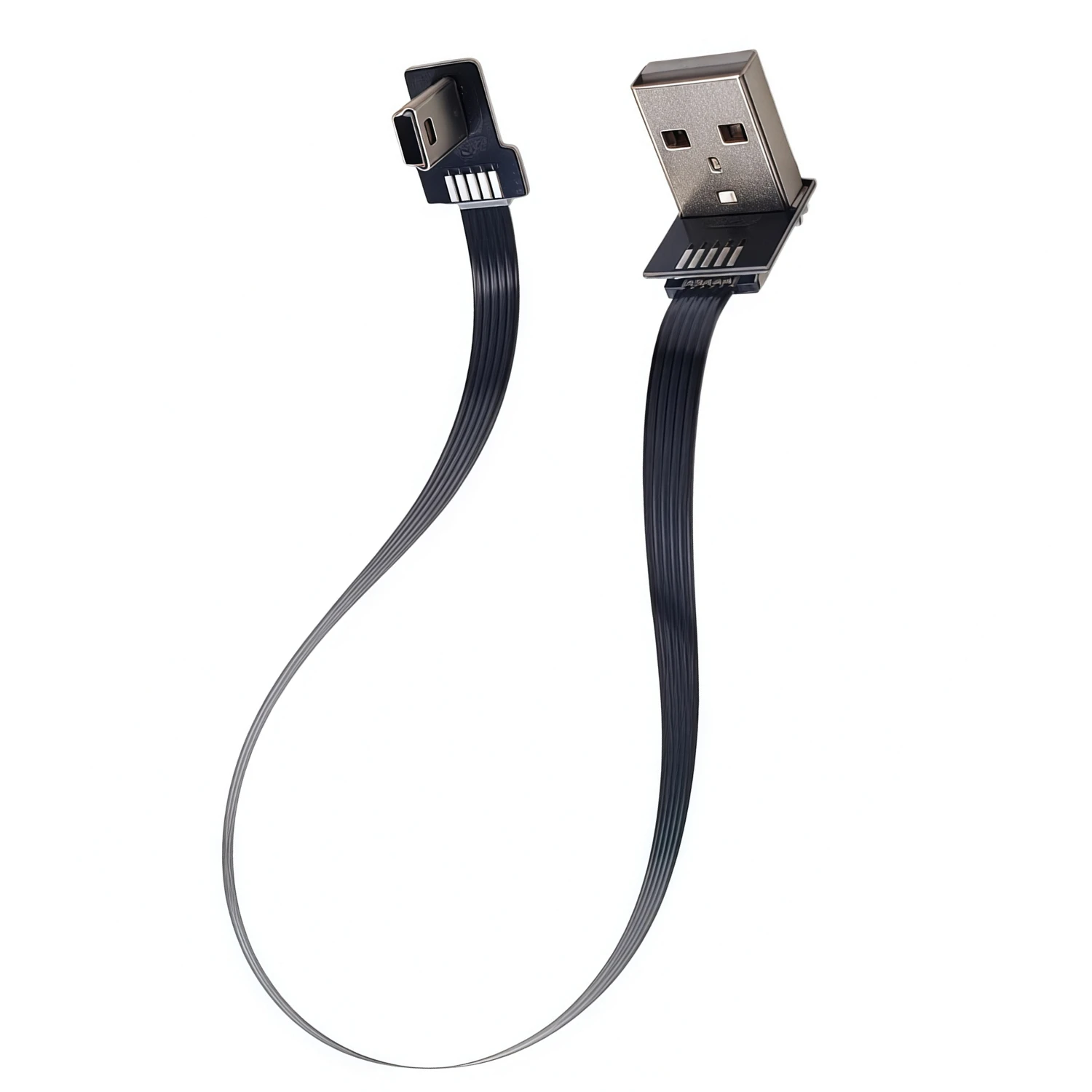 10CM FFC Type-C Mini USB Extension Ribbon Cable 90 FPV Slim Flat Soft flexible FPC charge FPV Brushless Handheld Gimbal Monitor