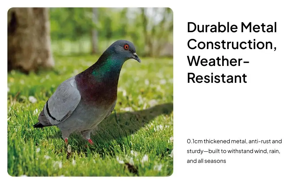 

Статуя голубя, металлический садовый кол, украшение для двора, большая скульптура для экстерьера сада, фигурка и подарок
