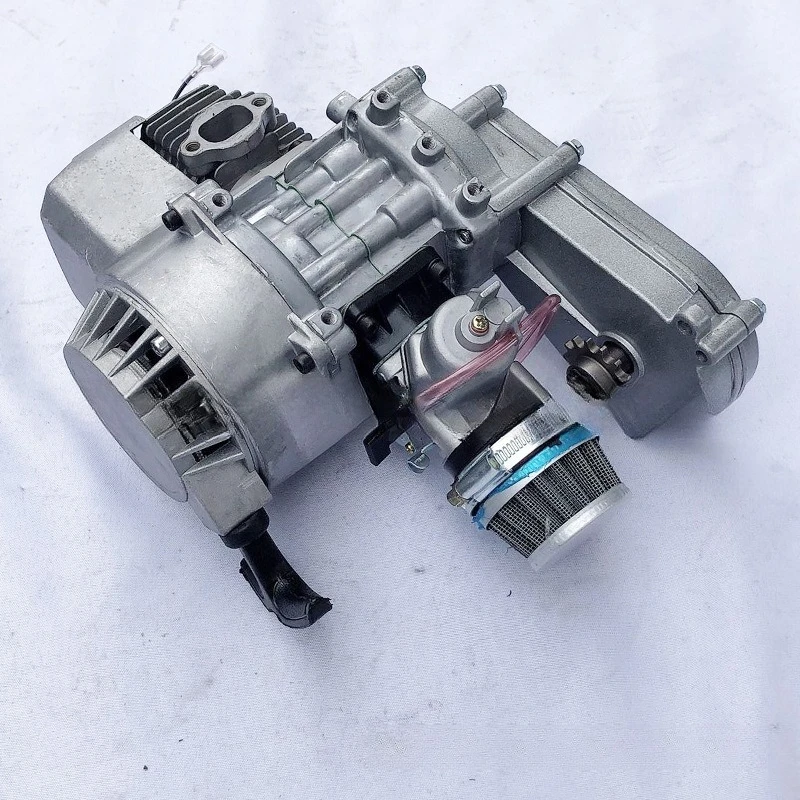

Two-wheeled mini trot motorcycle 2-stroke Xiaolia 49CC engine modified bicycle model aircraft engine