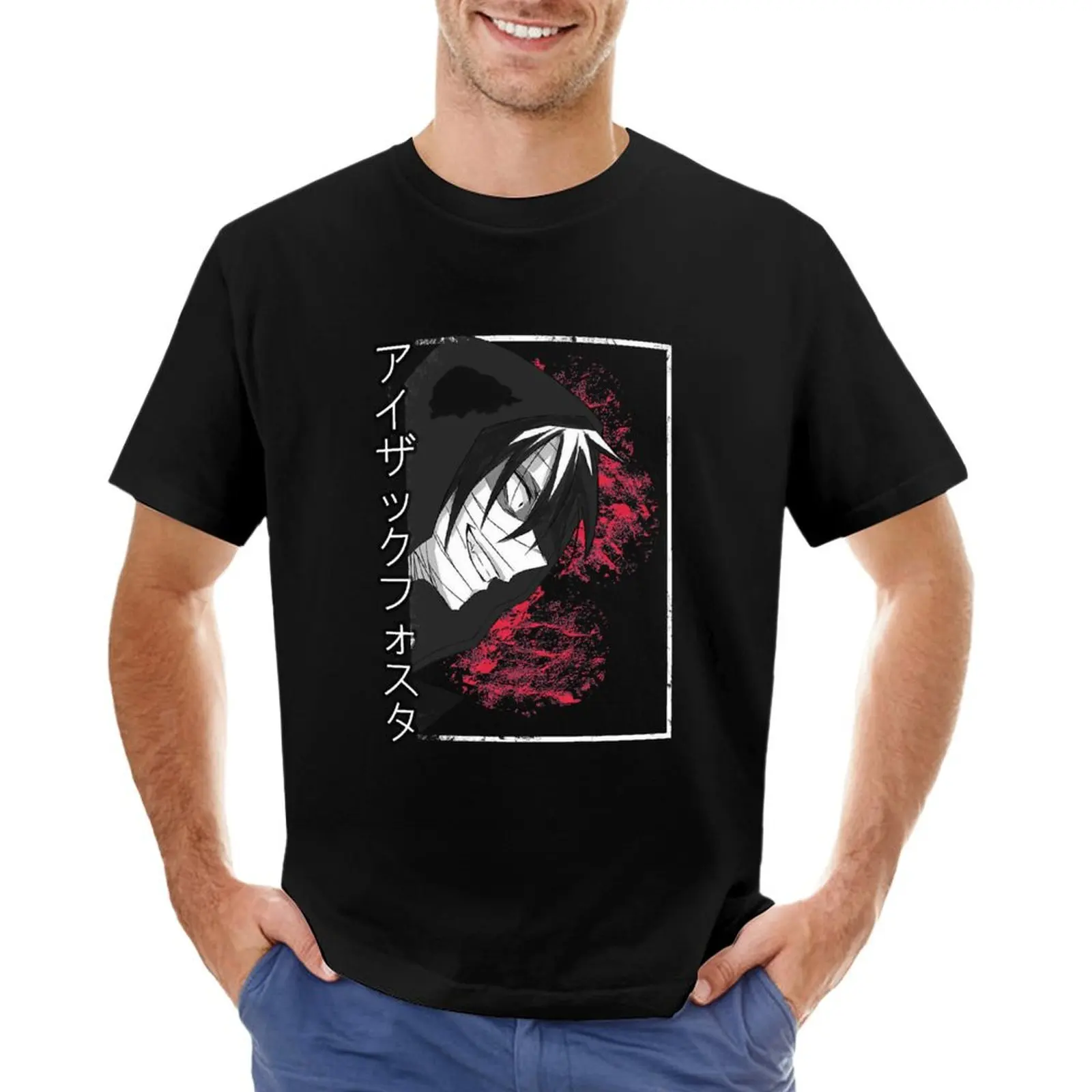 Isaac Zack Foster Anime Art Angels Of Death Lover T-Shirt rapper graphic tees sweat designer t shirt men