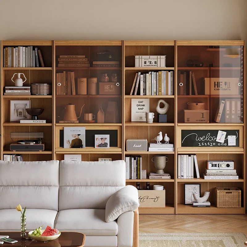 Office Standing Bookcases Floor Aesthetic Organizer Storage Display Bookcases Living Room Story Estante Livros Home Furniture