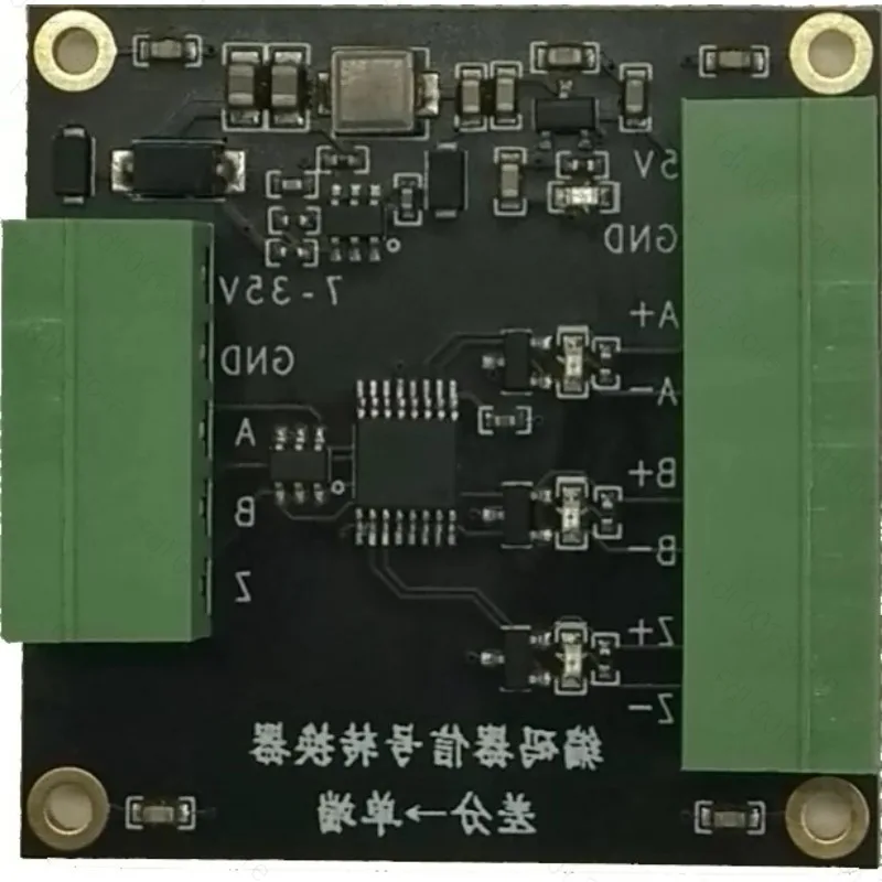 Differential to Single-ended Converter AM26C32 for Encoder Linear Scale Servo Driver Signal Adapter Module