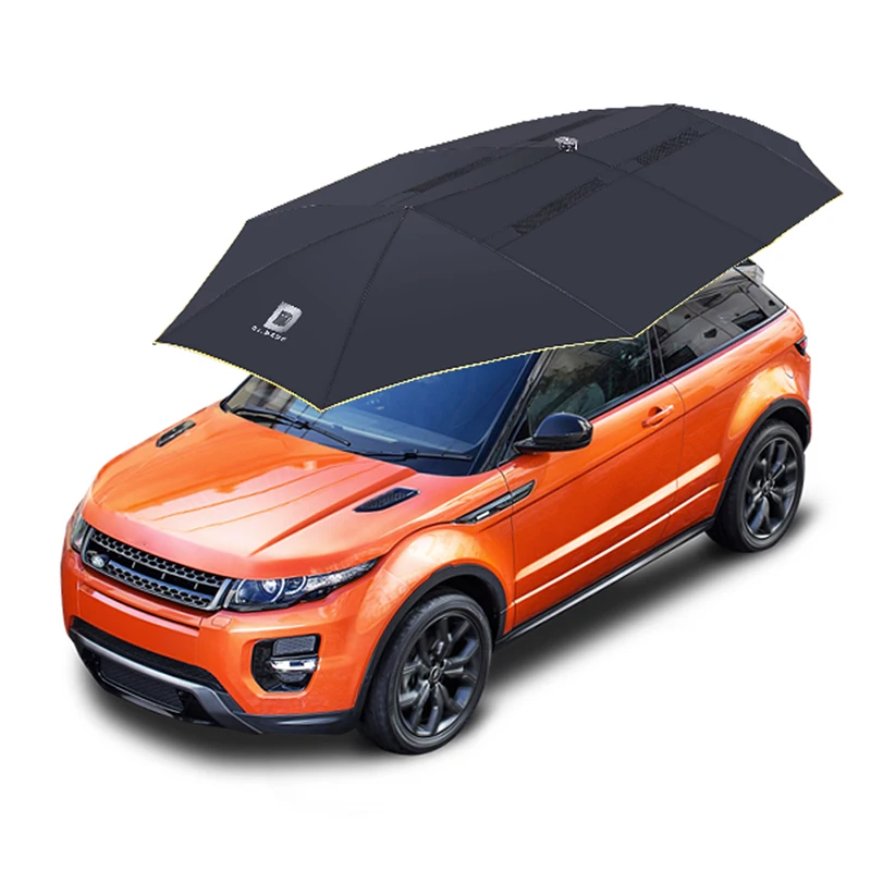 

With Remote Controlled Custom Car/SUV Umbrella Cover, Auto Folding Car Garage Tent Sunshade