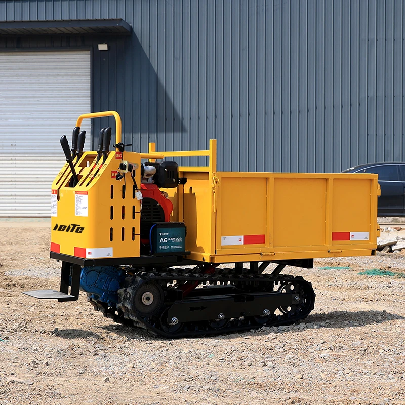 High Efficiency 1.2ton 1.5ton 2ton 3ton Parthenocissus Crawler Transporter