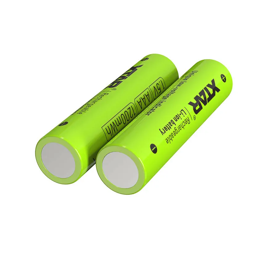 XTAR 4PCS/8PCS 1200mWh high-capacity rechargeable  AAA 1.5V With charging indicator light lithium battery  for powerbank