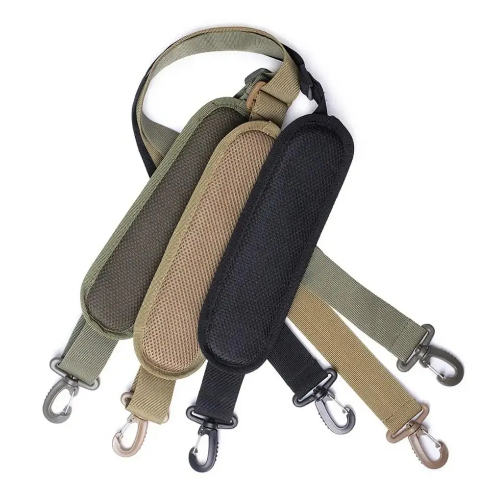 Solid Color Adjustable Shoulder Strap Bag Chain Removable Padded Pad Nylon Bag Shoulder Belt Bags Extender Shoulder Bag Chain