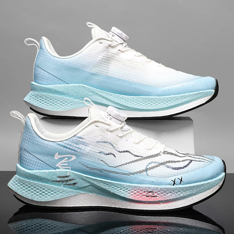 Breathable Mesh Athletic Shoes - ﻿Fashion Men Running Shoes Lightweight Women