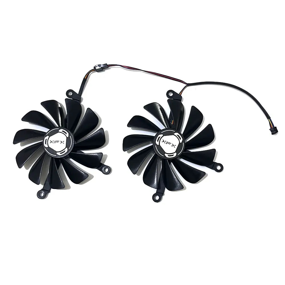 NEW 1SET 95MM RX 5700 FDC10U12S9-C CF1010U12S GPU Cooling Fan For XFX Radeon RX5700 RX5700 XT THICC II Ultra Video Card Cooler