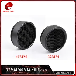 Element tactisch 32mm 40mm airsoft killflash anti-reflectie zonnescherm beschermend doel richtkijker doden flash cover dop