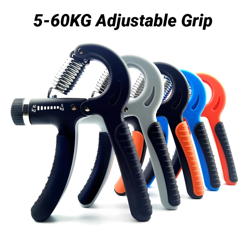 

Adjustable Hand Grip Strength Strengthener Trainer Full Set With Counter Wrist Forearm And Hand Exerciser For Muscle Training