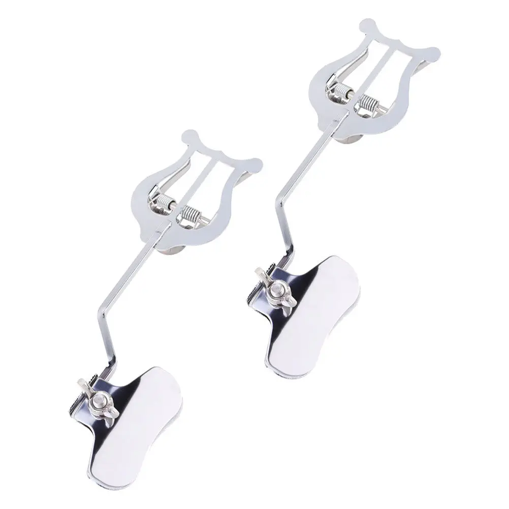 

Комплект из 2 зажимов для нот, сверхпрочные, из железа, с надежным нескользящим захватом, для тромбона, портативные, легкие, простые в использовании