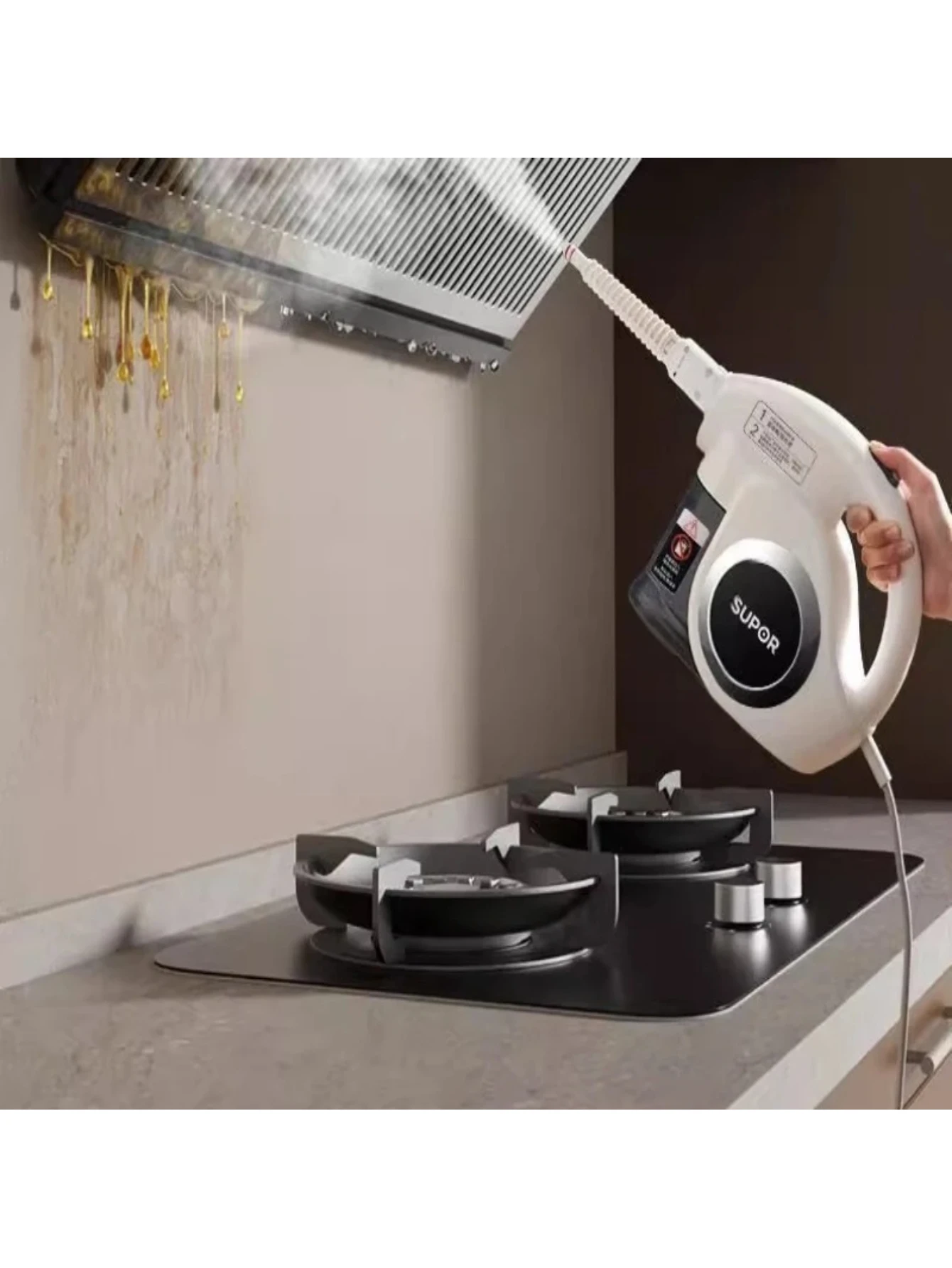 high pressure household kitchen fume cleaning and Steam cleaner high temperature multi-functional integrated cleaning machine
