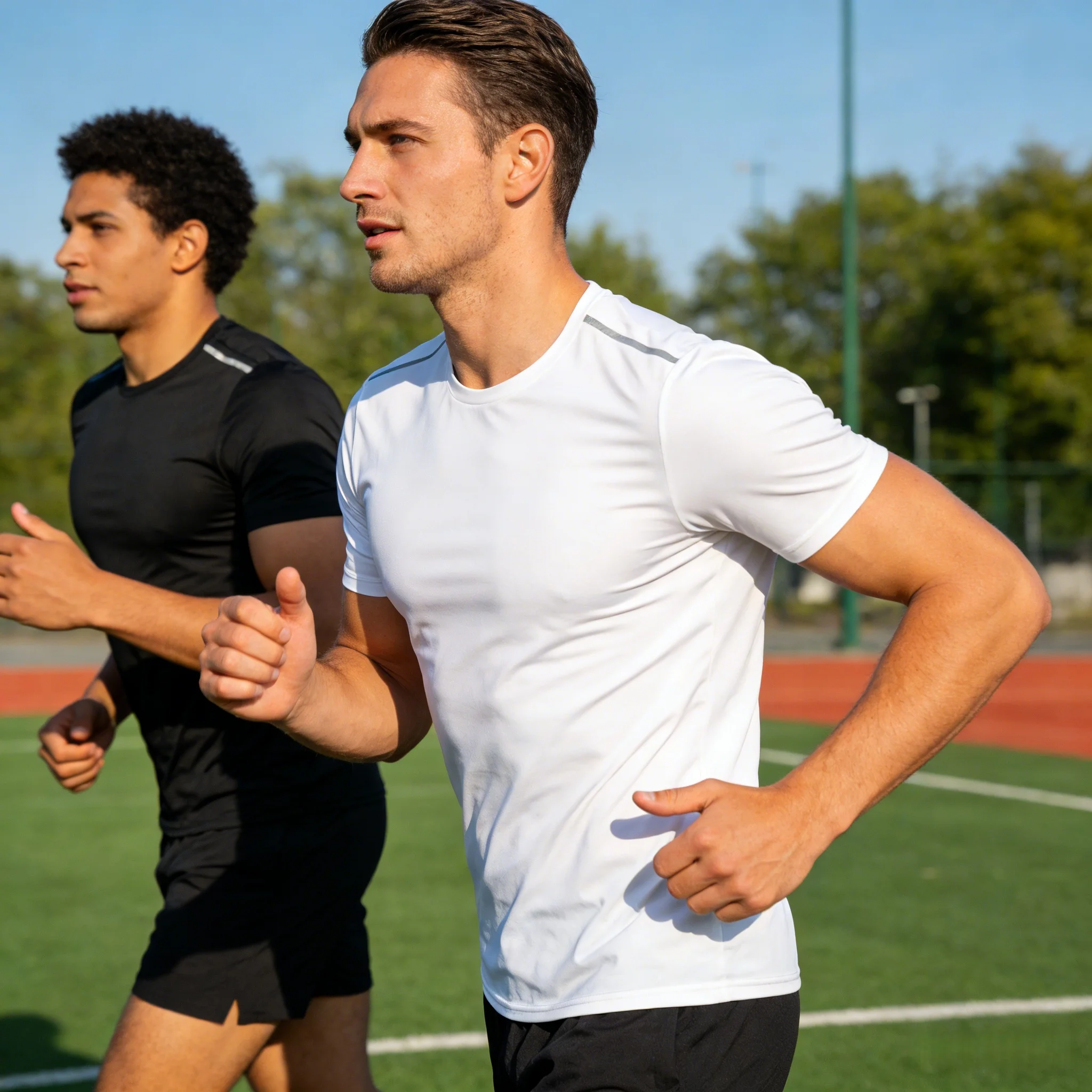 

Мужская и женская быстросохнущая спортивная футболка с коротким рукавом, джерси для спортзала, фитнес-футболка, тренировочная футболка для бега, дышащая спортивная одежда для подростков