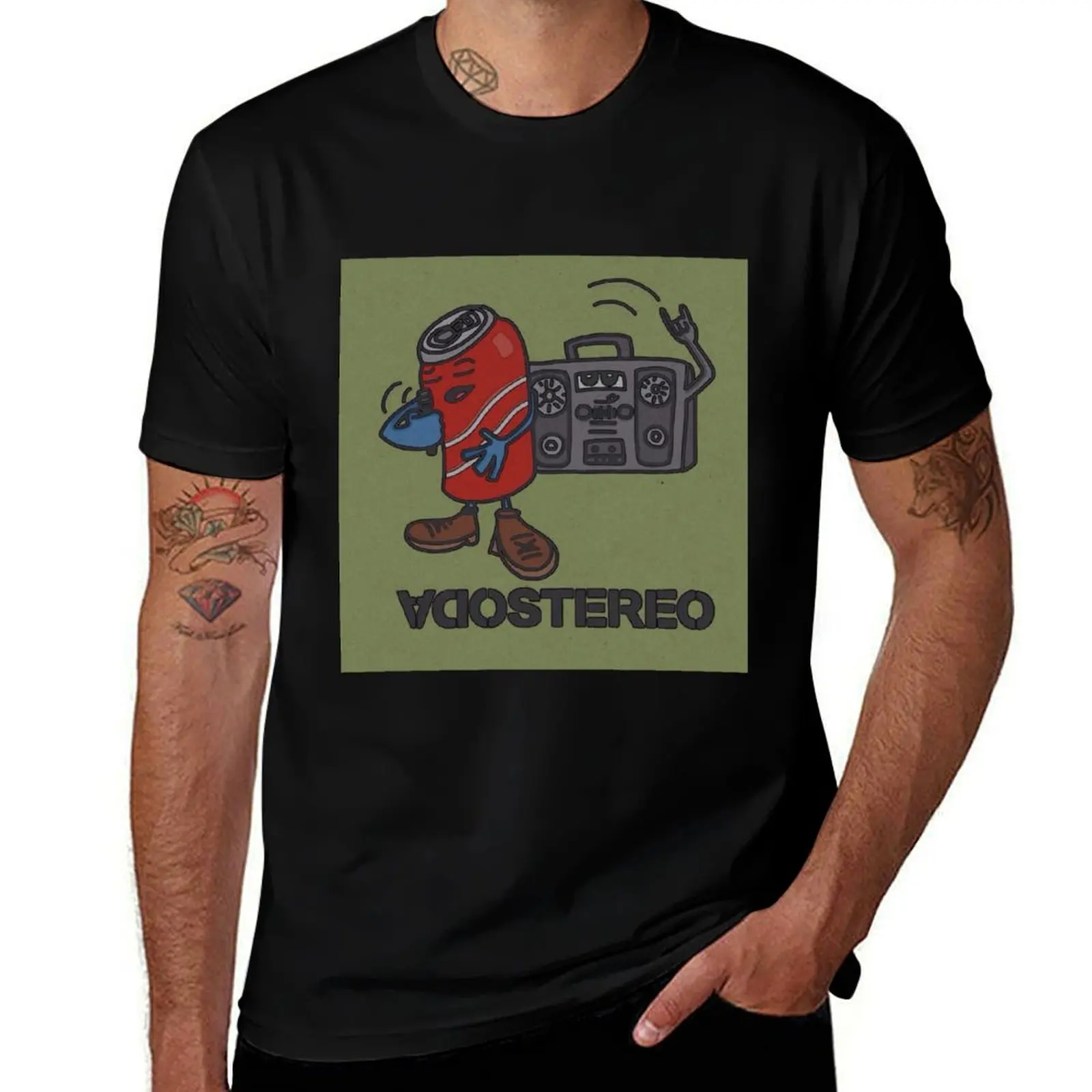 

Soda Stereo T-Shirt cotton t shirt pack T-Shirt