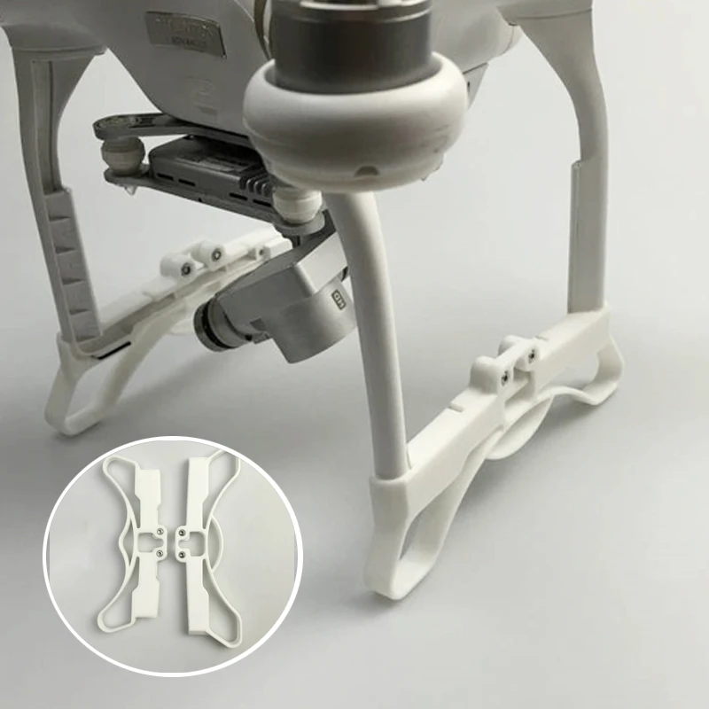 For DJI Phantom 3 Heighten Extension Legs Stent Landing Gear Bracket Shock Absorber Raised Tripod Board Extending Protector