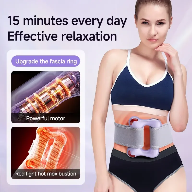 2025 ใหม่นวดปืน Fascia แหวน Home Peronal Care ฟรีไร้สายไฟฟ้า Body Fitness ลดไขมัน Body Belly นวดหลัง