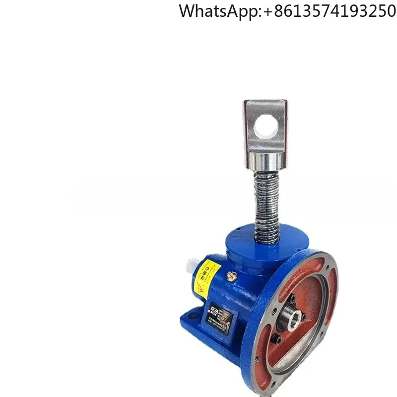 SWL Swl1T/2,5 T/5T tornillo principal Collar de elevación Cegar manivela gusano gusano SWL elevador reductor mecedora de mano pe