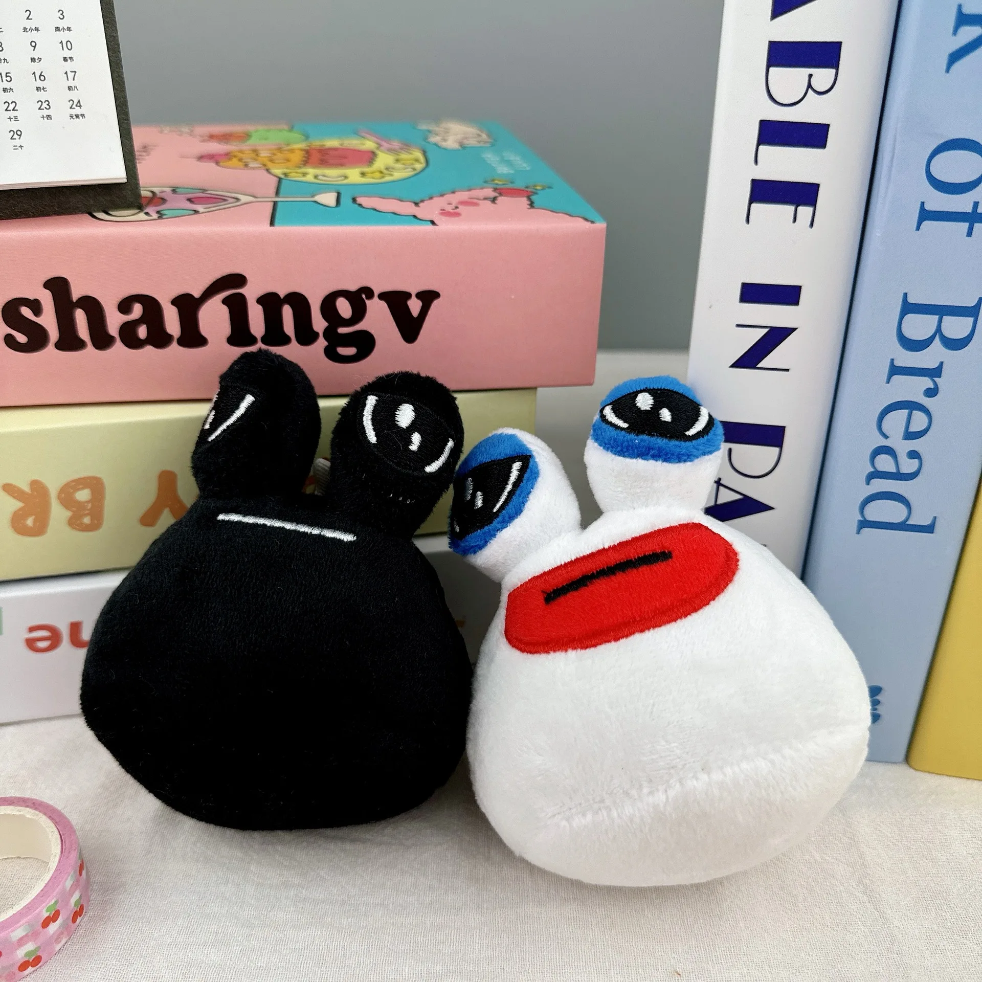 Neues My Pet Alien Pou Plüschtier Schlüsselanhänger Niedliche weiche gefüllte Tasche Anhänger Puppe Kissen Tier Geschenk Zubehör für Kinder