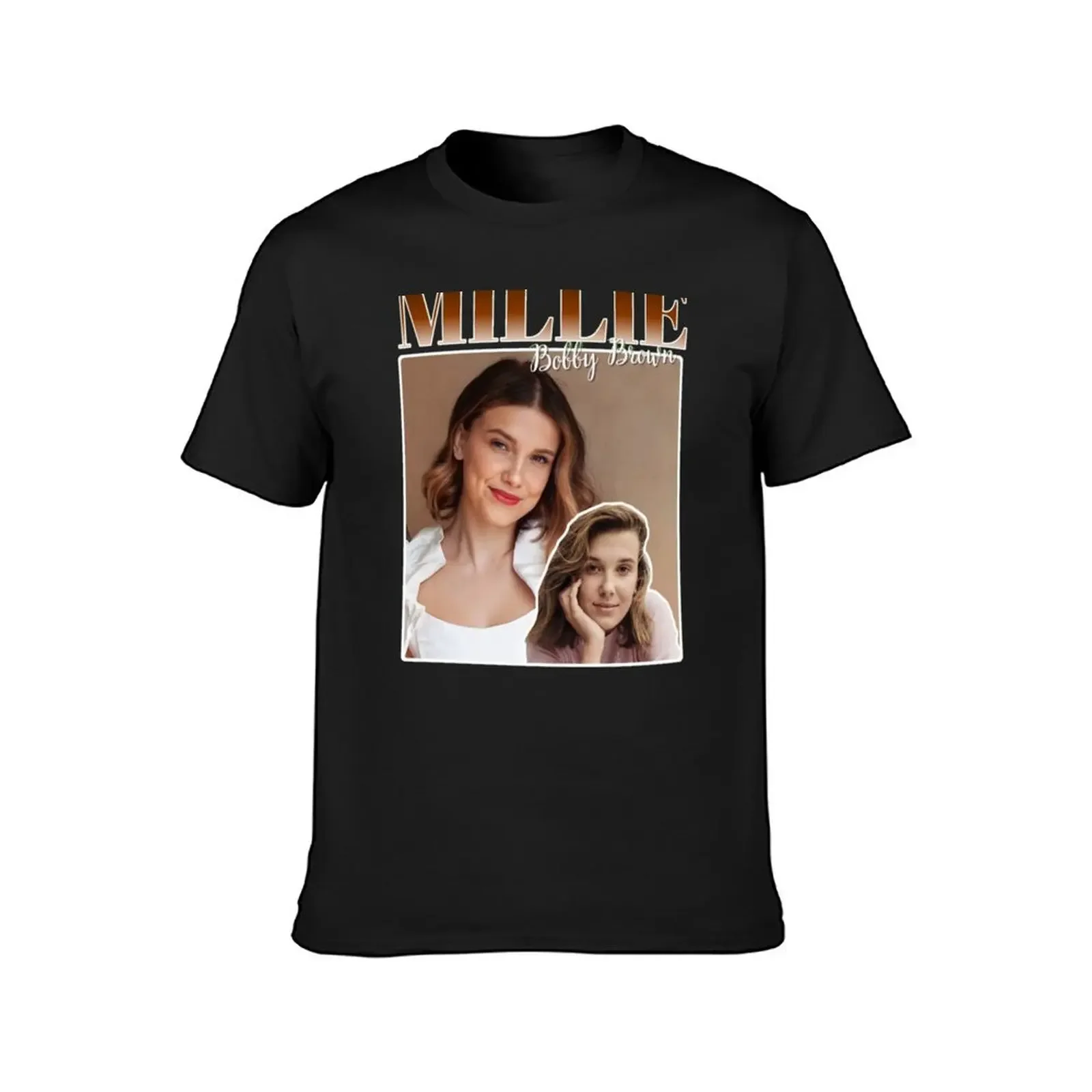 Millie Bobby Brown T-Shirt customs sports fans oversizeds oversized t shirts for men