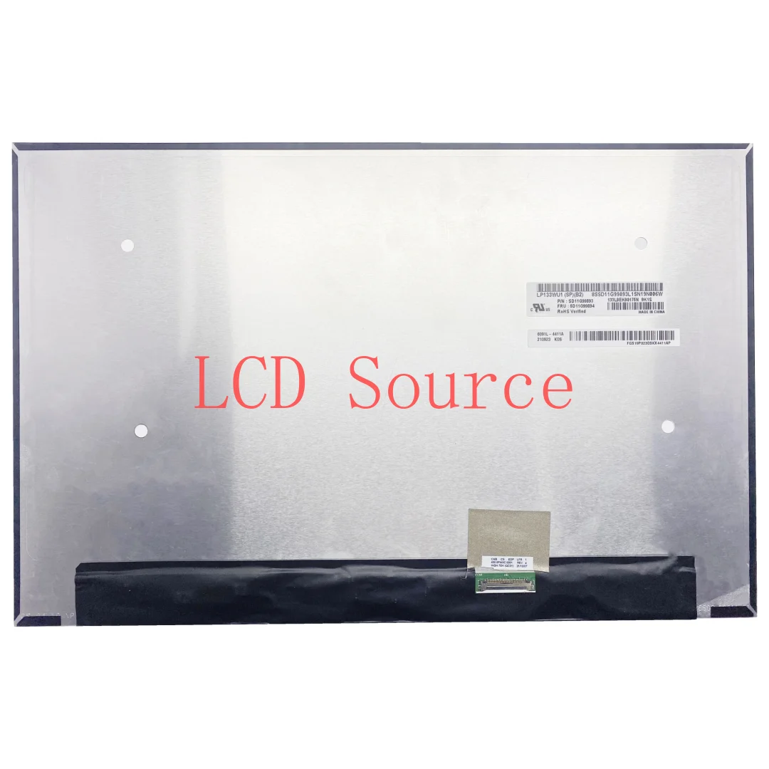 مصفوفة شاشة كمبيوتر محمول LCD ، LP133WU1 SPB2 ، 30Pin ، من من من من من نوع x