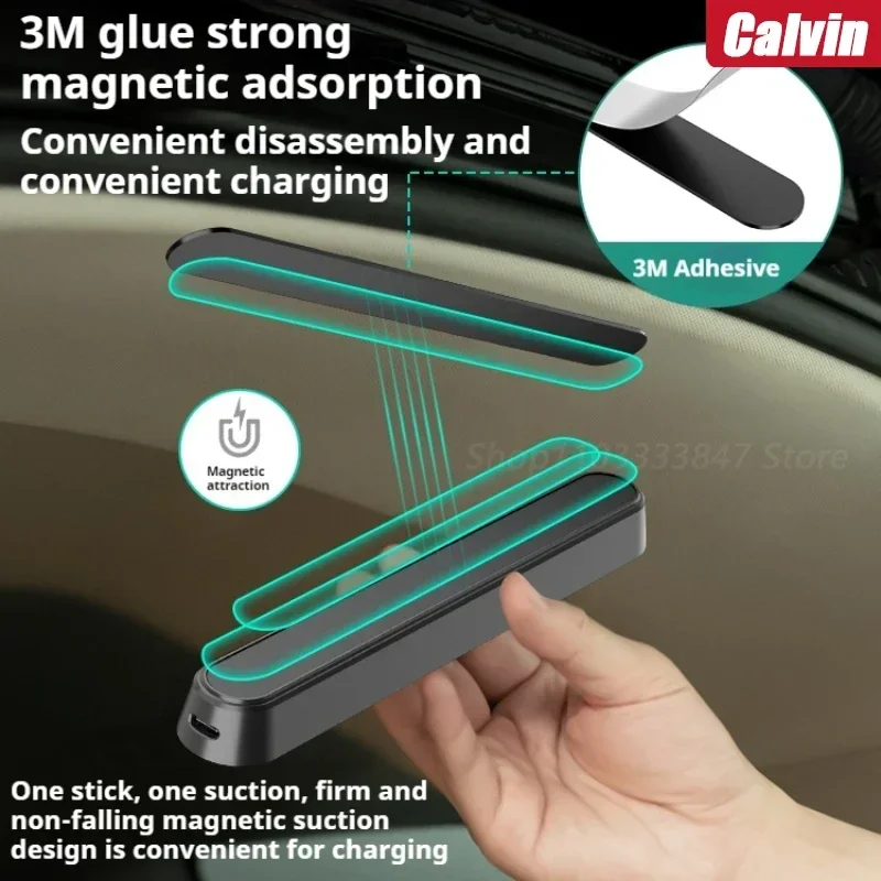 Trunk Car Sensor Light For Seagull atto 1 3 mini USB Rechargeable Automatic Induction Light Bar Magnetic Maual Sensing Mode Lamp