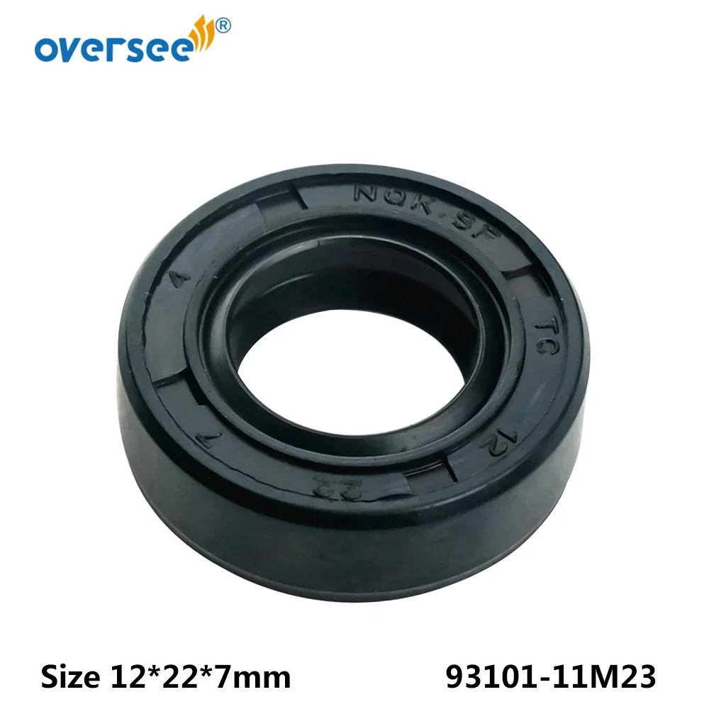 Outboard Drive Shaft Oil Seal 93101-11M23 12*22*7 Fit for Yamaha F9.9 Engine 9310111M2300