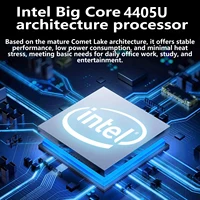 LENO 14.1"Ultra Slim Laptop Windows11 16GB 2TB SSD Gamer Notebook Intel 4405U 1920*1080 Display Office Study Gaming Computer PC 3