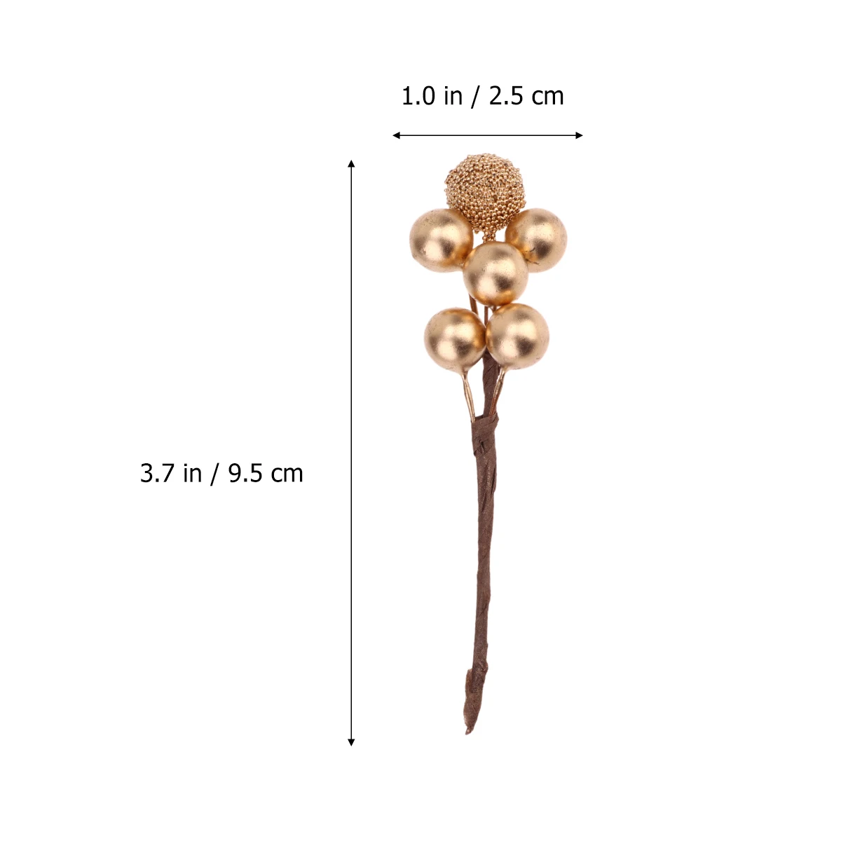 

30pcs Artificial Berries Christmas Decor Red Berry Branches Gras Flower Picks Holly Frosted Stems Garland Accessory Home