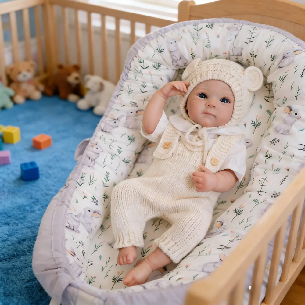 Bambola Reborn da 19 pollici in vinile pieno Bettie Bella neonata Pittura a mano Pelle con vene visibili Giocattoli impermeabili Regalo