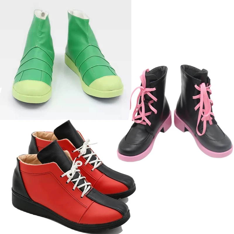 Game Black and White Natural N Touya Boots Cosplay Costume Nate Kyouhei  Touko Shoes Boys Halloween custom made