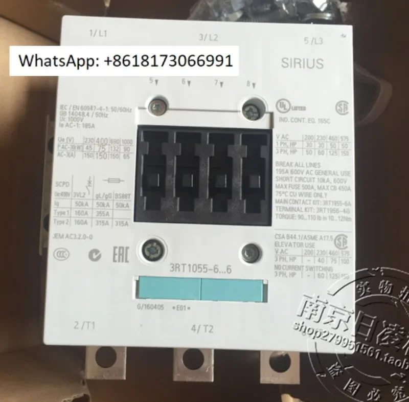 3RT1054-1AP36 contactor 3RT1054/1055/1056-6AP36 6AF36 6AB36