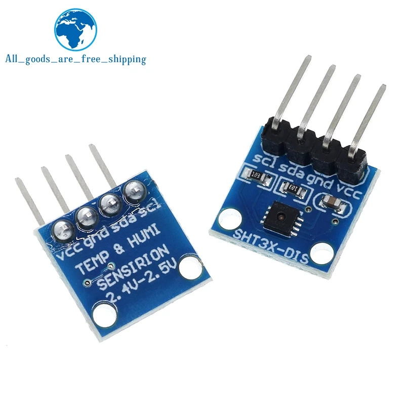 I2C interface SHT30 SHT30-D Digital Output Temperature Humidity Detector Module Accuracy Breakout Weather SHT30-DIS For Arduino