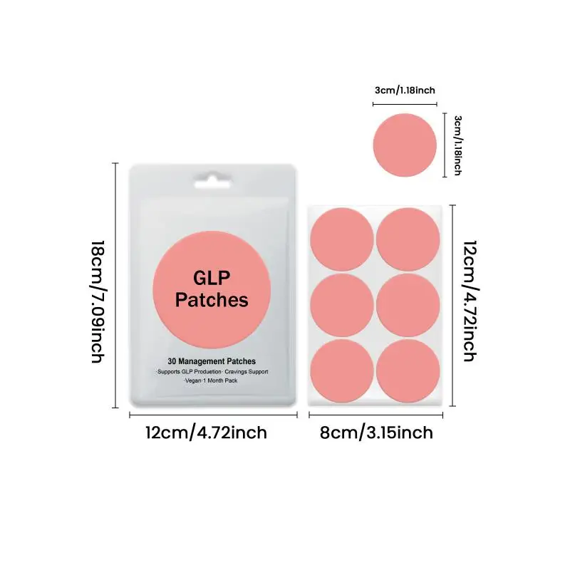 30 ชิ้น/กล่อง Body Care Patch Management แพทช์สุขภาพความงามเครื่องมือ