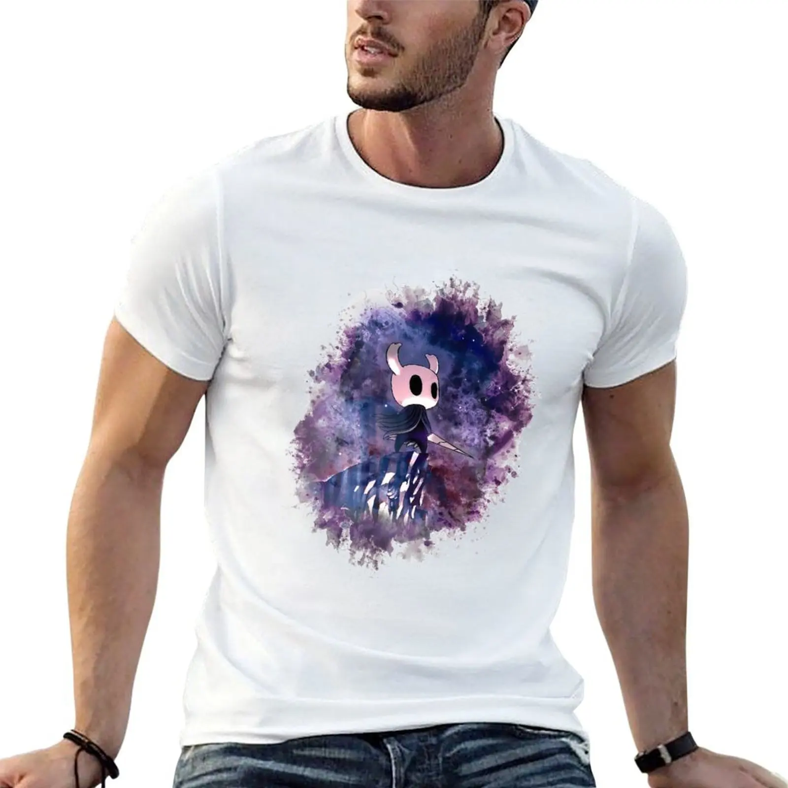 

Hollow Knight T-Shirt mens graphic t shirts man t shirt luxury anime t shirts oversize T-shirt