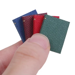 3/4pcs Mini Paper Books Boek Model Toys For Barbie Bjd Blythe Ob11 1/6 Miniature Dollhouse Furniture Decor Dolls Accessories