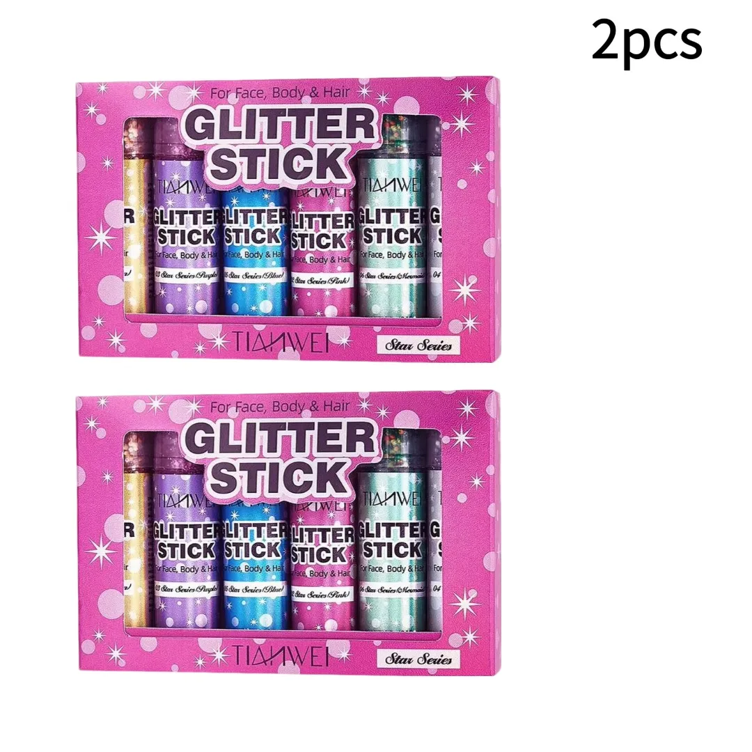 Glitter Sequin Stick Sparkling Gel for Makeup