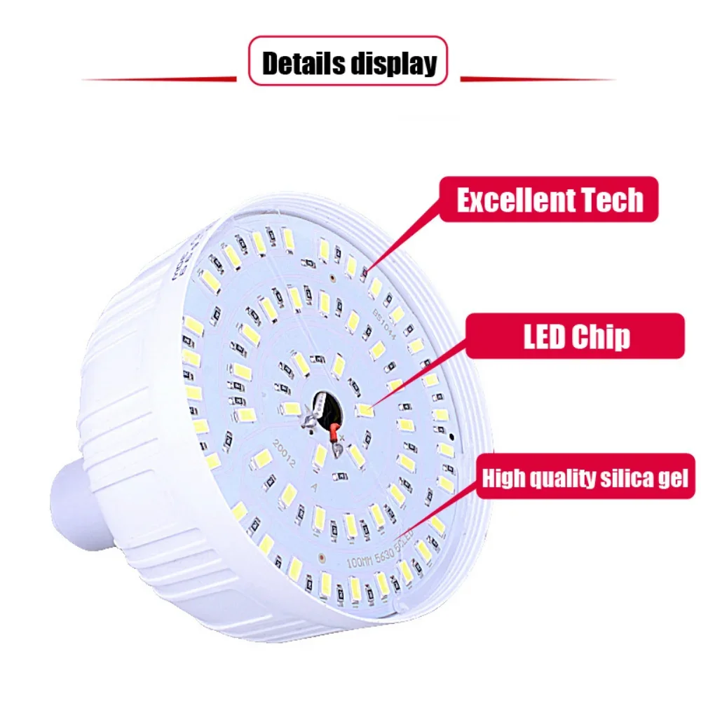 Rechargeable LED Light Bulb Home Multi-Functional Outdoor Emergency Lighting Usb Charging Waterproof Light Bulbs Hanging Lamp