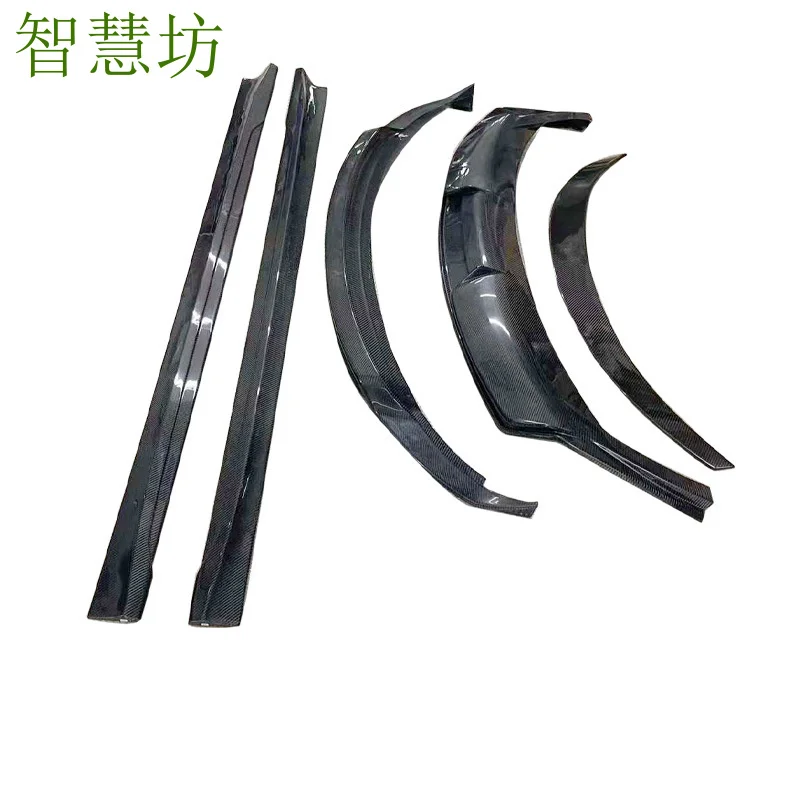 

Suitable for 2018-2019 Tesla Model 3 with ART Style Carbon Fiber Small Body Kit