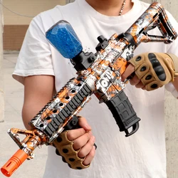 High-Speed M4A1 Electric Ball Blaster - Fun for Kids and Adults, Rechargeable - Ideal  for Outdoor Game Parties（No water bombs）