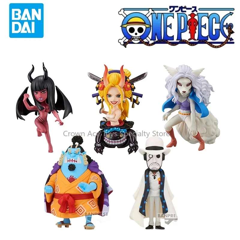 One Piece WCF The Island of Ghosts VO.4 5 6 10 WT100 Series KING Zoro Queen Anime Figure Model Toys Birthday Child Holiday Gift